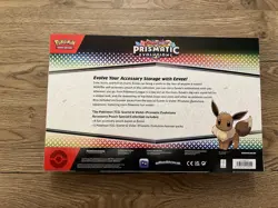 Pokemon TCG Scarlet & Violet Prismatic Evolutions Eevee Accessory Pouch -SEALED✅ - Image 2