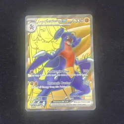 Cynthia’s Garchomp ex 204 Black Star Promo Full Art Pokemon: Destined Rivals - Image 1