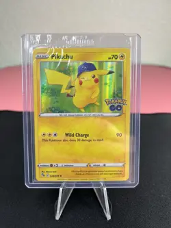 Pikachu Holo 028/078 Promo SEALED Pokemon Go Sword & Shield 2022 New - Image 1