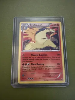 Typhlosion 20/162 Holo Rare BREAKthrough Pokemon Card MP-LP - Image 1