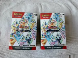 Pokemon TCG - Prismatic Evolution Bundle Box X2 - Factory Sealed - English - Image 1