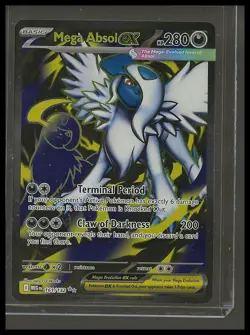 Pokemon TCG Mega Absol ex 161/132 ME01: Mega Evolution Ultra Rare,Holo NM/M - Image 1