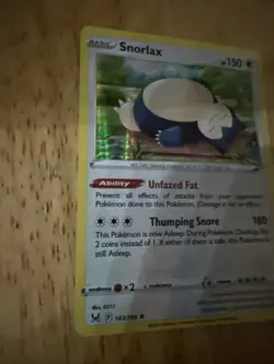 Snorlax - SWSH11: Lost Origin - 143/196 - Pokemon TCG - LP - Holo Rare - Image 3