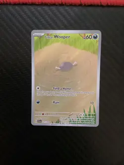 Pokemon Paldean Wooper #221/193 Sv02: Paldea Evolved Holo NM - Image 1