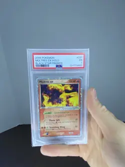 Pokemon Moltres Ex Black Star Promo #031 PSA 1 - Image 1