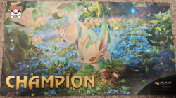 Pokemon Leafeon League Cup Champion playmat. - Image 1