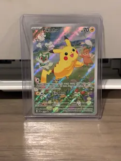 Pikachu SVP 088 Black Star Promo 88 Paldea Adventure Chest NM Pokemon - Image 1