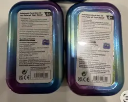 2 x Pokemon TCG Scarlet & Violet Prismatic Evolutions Mini Tins Sealed - Image 2