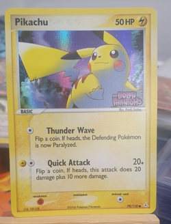 2006 Pokemon STAMPED EX Holon Phantoms Holo PIKACHU 78/110 - Image 1
