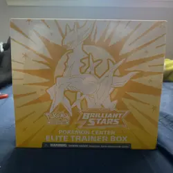 Pokemon TCG Brilliant Stars Pokemon Center Elite Trainer Box ETB Sealed 820650850066 - Image 1
