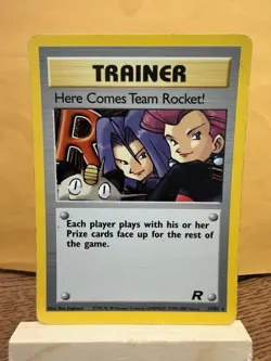 Pokemon TCG Here Comes Team Rocket! 15/82 Holo WOTC LP-MP - Image 1