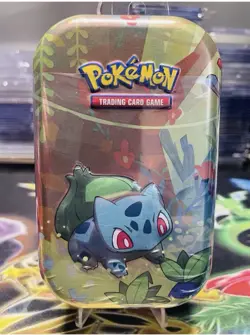 Bulbasaur Pokemon TCG Kanto Friends Mini Tin Set (D22) - Factory Sealed! - Image 1