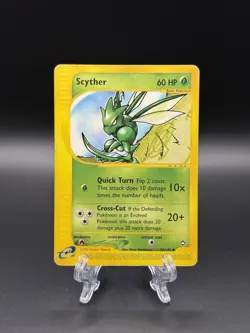 Scyther 057/147 Pokemon Aquapolis 2002 - Image 1
