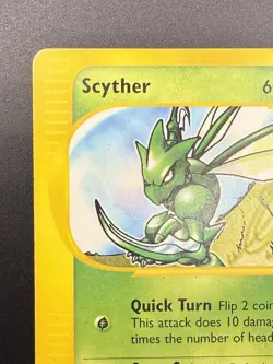 Scyther 057/147 Pokemon Aquapolis 2002 - Image 3