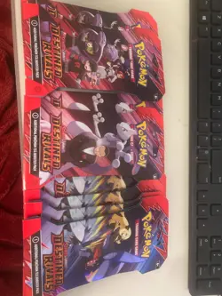 Pokemon SV10 Destined Rivals Sleeved Booster Pack (8 Packs Total) - Image 1