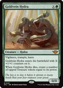 Goldvein Hydra (OTJ) Outlaws of Thunder Junction - NM - Image 1