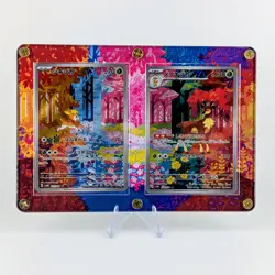 Deerling 165/162 Sawsbuck 166/162 IR Pokemon Extended Art Display Case - Image 3
