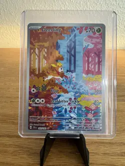Pokemon Temporal Forces Sawsbuck Illustration Rare Card 166/162 Deerling 165/162 - Image 3