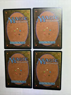 MTG Set of x4 Ice Age Mystic Remora Mint 1995 4 Total - Image 2