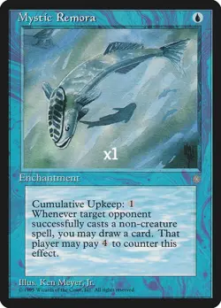 MTG Ice Age ICE Mystic Remora LP - Image 1