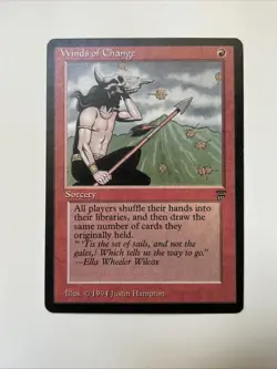 Winds of Change Legends Magic The Gathering MTG Card - Image 1