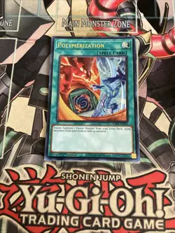 Polymerization (B) Ultra Rare Hero Alt Art RA03-EN051 Yugioh - Image 1