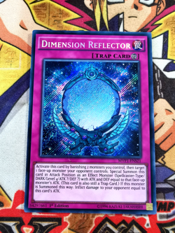 Dimension Reflector mvp1-ens21 1st Edition (NM+) Secret Rare Yu-Gi-Oh! - Image 1