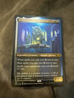 GRAND ARBITER AUGUSTIN IV (FOIL-ETCHED) Double Masters 2022 Magic MTG MINT CARD - Image 1