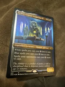 GRAND ARBITER AUGUSTIN IV (FOIL-ETCHED) Double Masters 2022 Magic MTG MINT CARD - Image 2