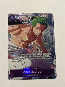 Zoro-Juurou ST18-004 OP09 English Treasure Rare - Mint NM - One Piece TCG Holo - Image 1