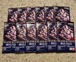 12x One Piece TCG: The Azure Sea's Seven Booster Pack Lot OP-14 English - Image 1