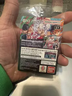 One Piece Monkey.D.Luffy US College Basketball Promo Card *SEALED* W/poster NYC - Image 2