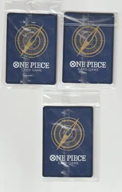 One Piece TCG Roronoa Zoro OP07-113 Illustration Box Vol 3 Promo SEALED Lot 3 CC - Image 2