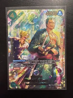 One Piece Roronoa Zoro PRB02-006 (SP) The Azure Sea's Seven (OP14) Special - Image 1