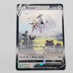 Arceus V SWSH204 SWSH: Sword & Shield Promo Cards Holo LP Pokemon TCG - Image 1