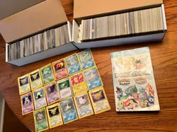 HUGE POKEMON ESTATE SALE LOT (WOTC HOLOS/VINTAGE & MID ERA HOLO/BULK) LP-DMG - Image 1