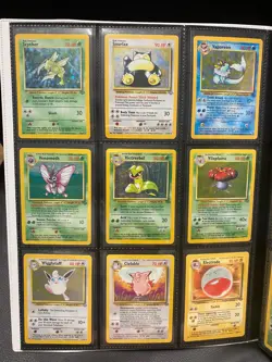 100% Complete Jungle Set Full Collection 64/64 Pokemon Cards In Binder 1999 WOTC - Image 2