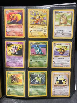 100% Complete Jungle Set Full Collection 64/64 Pokemon Cards In Binder 1999 WOTC - Image 3