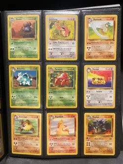100% Complete Jungle Set Full Collection 64/64 Pokemon Cards In Binder 1999 WOTC - Image 5