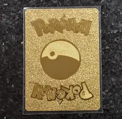Pokemon CHARIZARD Gold Foil FAN ART CARD 4/102 - Image 2