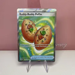 Buddy Buddy Puffin 167/132 Mega Evolution Full Art Trainer Pokemon TCG NM - Image 1
