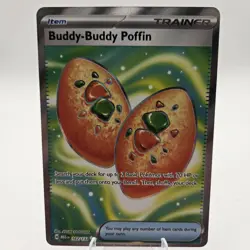 Buddy-Buddy Puffin 167/132 Mega Evolution Full Art Trainer Pokemon TCG NM - Image 1