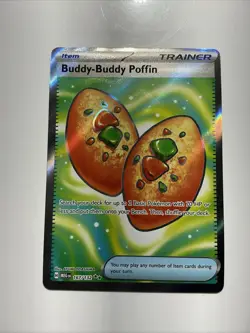Buddy-Buddy Puffin 167/132 Mega Evolution Full Art Trainer Pokemon TCG NM - Image 1