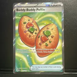 Buddy-Buddy Puffin 167/132 Mega Evolution Full Art Trainer Pokemon TCG NM - Image 1
