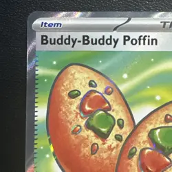 Buddy-Buddy Puffin 167/132 Mega Evolution Full Art Trainer Pokemon TCG NM - Image 3