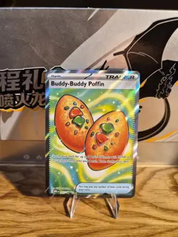 Buddy-Buddy Puffin 167/132 Mega Evolution Full Art Trainer Pokemon TCG NM - Image 1