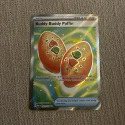 Buddy-Buddy Puffin 167/132 Mega Evolution Full Art Trainer Pokemon TCG NM - Image 1
