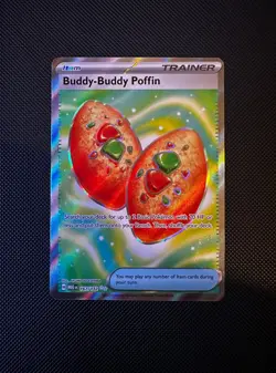 Buddy-Buddy Puffin 167/132 Mega Evolution Full Art Trainer Pokemon TCG NM - Image 1