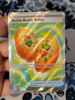 Buddy-Buddy Puffin 167/132 Mega Evolution Full Art Trainer Pokemon TCG NM - Image 1