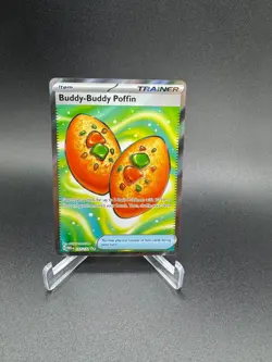Buddy-Buddy Puffin 167/132 Mega Evolution Full Art Trainer Pokemon TCG NM - Image 1